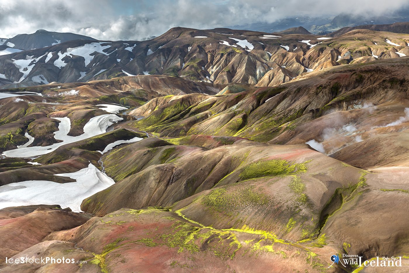 Discover Wild Iceland - Landscape from Hrafntinnusker