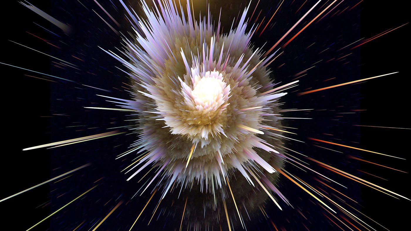 Particle Explosions by Ahmed Nabil